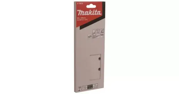 Akční Nabídka Papír brusný suchý zip 93x185mm 8 děr K150, 10ks Makita E-19679