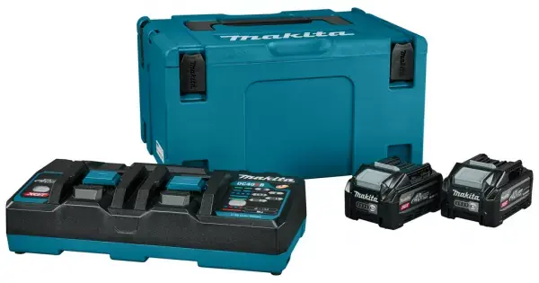 Speciální Cena Sada Li-ion XGT 40V 2xBL4040F+DC40RB+Makpac Makita 1911D8-0