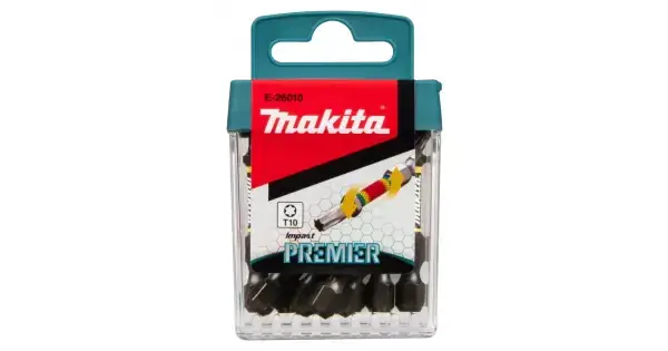 Makita Torzní bit řady Impact Premier (E-form) T10-50mm, 10 ks Nakupujte Hned