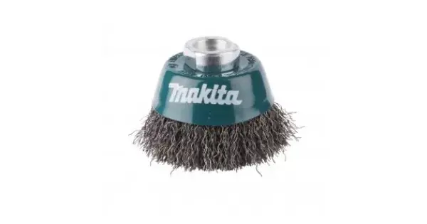 Miskovitý kartáč z ocelového drátu,vlnitý drát 0,3mm,60mm Makita D-24072 Nejprodávanější