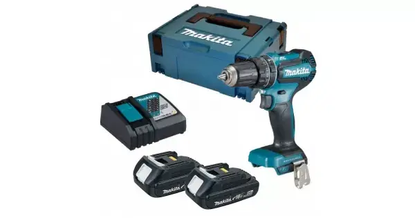 Aku bezuhlíkový šroubovák Li-ion LXT 2x18V/2,0 Ah Makpac Makita DDF485RAJ Ihned K Objednání