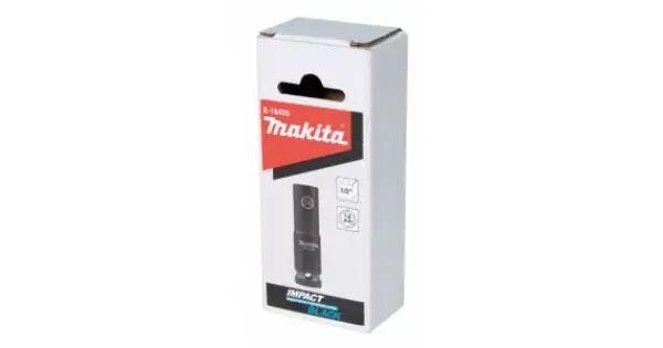 Poslední Šance Klíč nástrčný prodloužený 1/2", čtyřhran, IMPACT BLACK, 14mm Makita E-16455