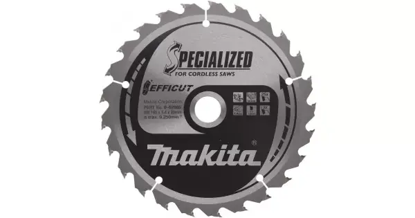 Pilový kotouč na dřevo Efficut 165x20mm 25T Makita B-62985 Top Prodej