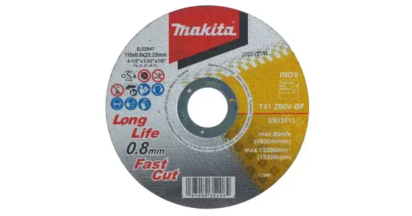 Hit Sezóny Kotouč řezný nerez 115x0.8x22.23mm Makita E-22947