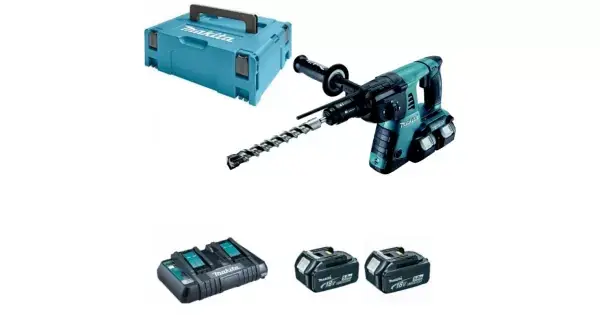 Aku kladivo Li-ion 2x18V/5,0Ah systainer SDS-Plus Makita DHR263PT2J Nejlepší Volba