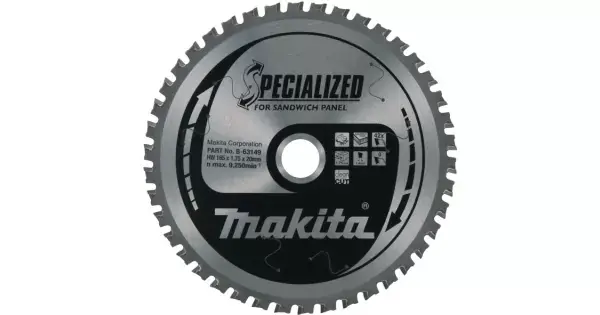 Kotouč pilový sendvičové panely SPECIALIZED 165x1,75x20mm 42Z Makita B-63149 Levný