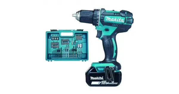 Víkendová Akce Aku vrtací šroubovák s příslušenstvím Li-ion 2x18V/3,0Ah Makita DDF482RFX1