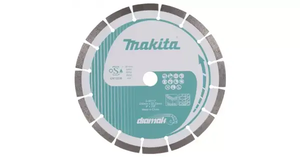 Kotouč řezný diamantový segmentový 230x22.23mm Makita D-80117 Nejlepší Cena