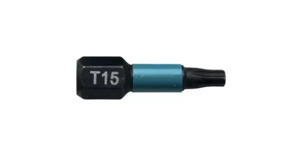 Ihned K Objednání Torzní bit 1/4" IMPACT BLACK T15, 25mm 2 ks Makita 1.313845