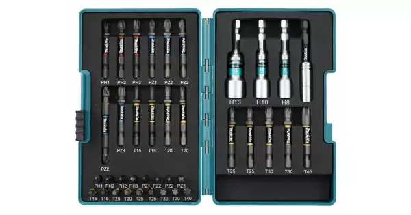 Omezená Nabídka Sada bitů 1/4" Impact Premier, 38 ks v plastovém obalu Makita E-26179