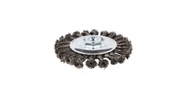 Kup Teď Kotoučový kartáč z ocelového drátu,splétaný drát 0,5mm,125mm Makita D-29577