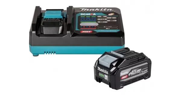 Sada Li-ion XGT 40V 1xBL4040F+DC40RA+karton Makita PSKGRU1 Pouze Dnes