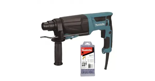Časově Omezené Kombinované kladivo SDS-Plus s příslušenstvím Makita HR2670X3
