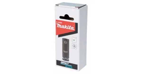 Klíč nástrčný prodloužený 1/2", čtyřhran, IMPACT BLACK, 19mm Makita E-16499 Poslední Šance