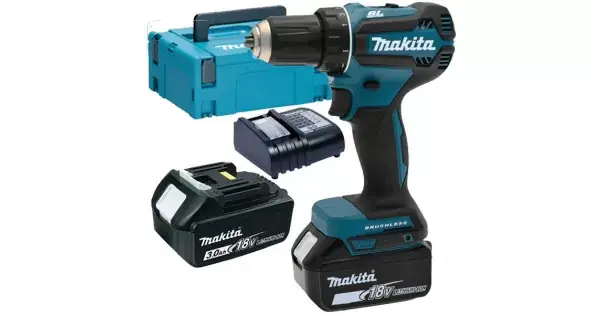 Časově Omezené Aku bezuhlíkový šroubovák Li-ion LXT 18V 2x3,0Ah Makpac Makita DDF485SFJ