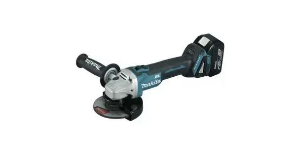 Sezónní Sleva Aku úhlová bruska 125mm Li-ion 18V/5,0Ah + systainer Makita DGA504RTJ