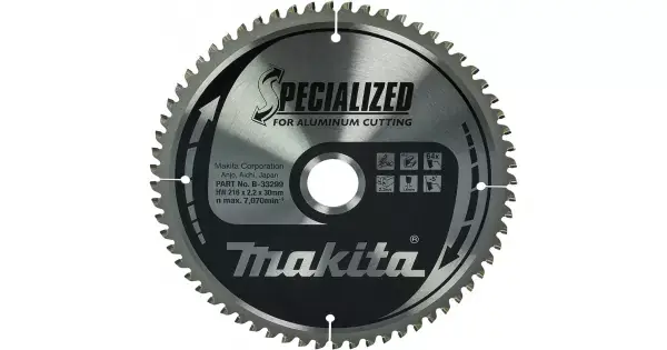 Víkendová Akce Kotouč pilový hliník SPECIALIZED 216x2,2x30mm 64Z Makita B-33299