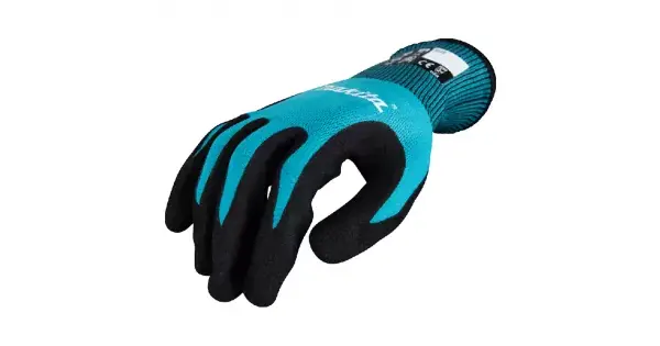 Akční Nabídka Rukavice pracovní pletené basic, nitril, velikost M Makita P-84682