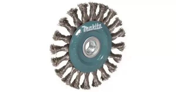 Kup Teď Kartáč kotoučový 115mm, drát nerezový splétaný 0,5mm Makita D-77534
