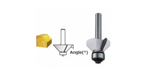 Horká Nabídka Fazetová/hranová fréza s ložiskem stopka 12 mm,50,8x27x71 mm Makita D-48723