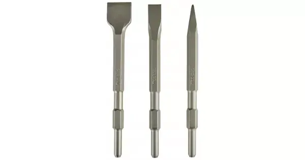 Sada sekáčů HEX 17 mm 3 ks v plastovém pouzdře Makita D-71320 Novinka