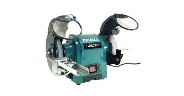 Dvoukotoučová bruska 150mm s držákem Makita GB602W Koupit Online