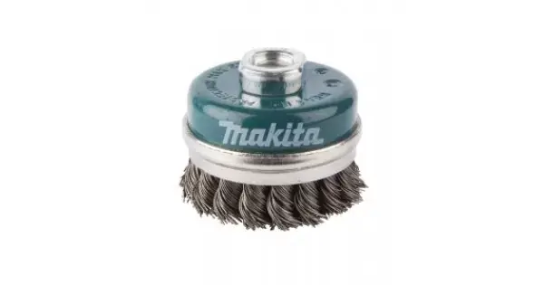 Nejlepší Cena Miskovitý kartáč z ocelového drátu,splétaný drát 0,5mm,60mm Makita D-24153