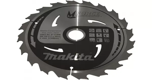 Ihned K Objednání Kotouč pilový dřevo MFORCE 235x2,3x30mm 20Z Makita B-31996