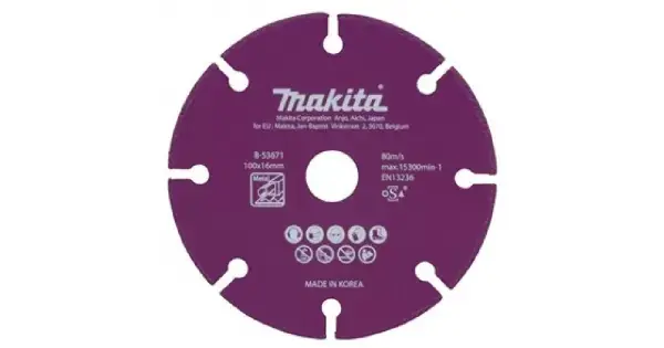 Výprodej Kotouč řezný diamantový ocel 100x1,3x16mm Makita B-53671