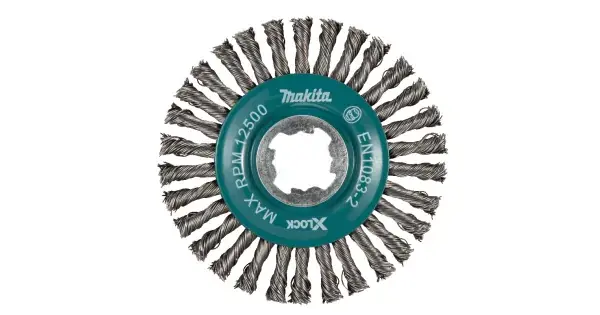 Rychlé Dodání Kotoučový kartáč z ocelového drátu, vlnitý drát X‐LOCK 115mm Makita D‐73411 Kotoučový kartáč z ocelového drátu, vlnitý drát X-LOCK 115mm Makita D-73411