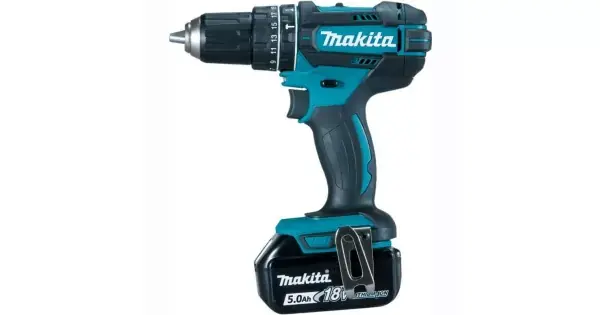 Horká Nabídka Aku příklepový šroubovák Li-ion 18V/5,0Ah Makita DHP482RTJ