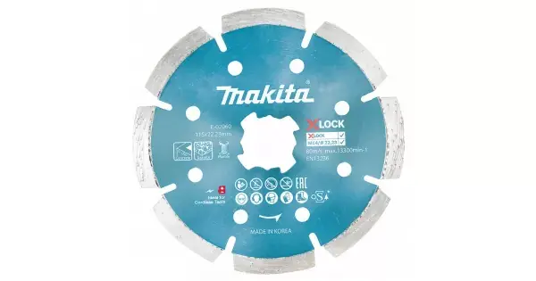 Kotouč řezný diamantový 115x2,2x22,23mm X-Lock Makita E-02060 Aktuální