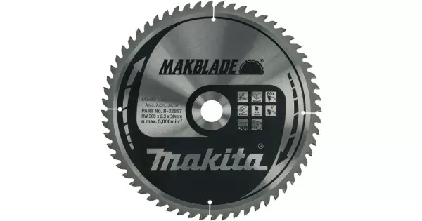 Značkový Kotouč pilový dřevo MAKBLADE 305x2,3x30mm 60Z Makita B-32817