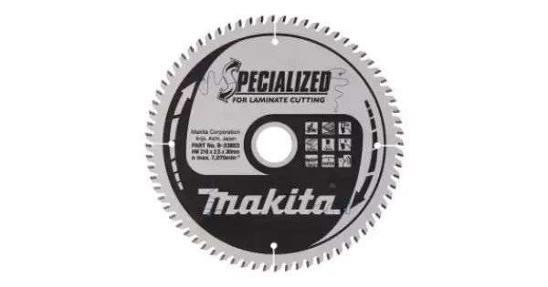 Must-Have Kotouč pilový lamino SPECIALIZED 216x2.5x30mm 72Z Makita B-33853