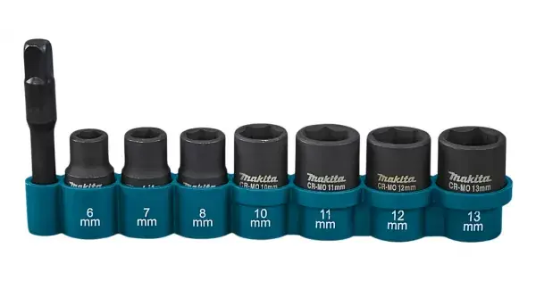 Víkendová Akce Sada nástrčných klíčů čtyřhran 1/4" 8 ks v blistru Makita E-12289