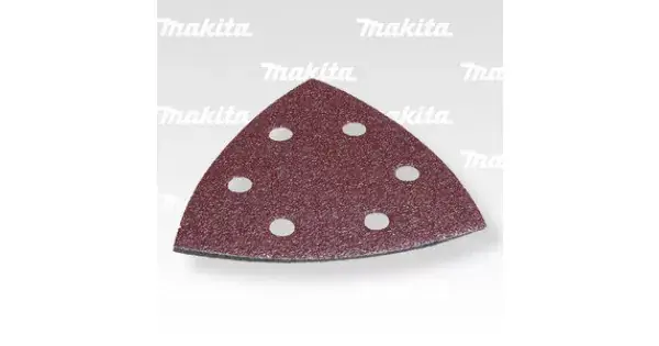 Papír brusný suchý zip 94x94x94mm K80, 10ks Makita B-21630 Speciální Cena
