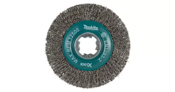 Kotoučový kartáč z ocelového drátu, vlnitý drát 0,3mm X‐LOCK 115mm Makita D‐73427 Kotoučový kartáč z ocelového drátu, vlnitý drát 0,3mm X-LOCK 115mm Makita D-73427 Časově Omezené