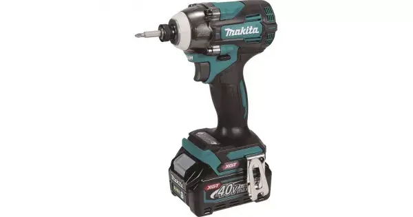 Aku rázový šroubovák 1/4" Li-ion XGT 40V 2x2,5 Ah Makpac Makita TD004GD201 Top Prodej