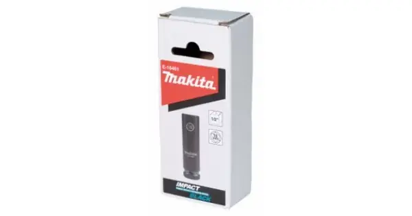 Odeslání Ihned Klíč nástrčný prodloužený 1/2", čtyřhran, IMPACT BLACK, 16mm Makita E-16461