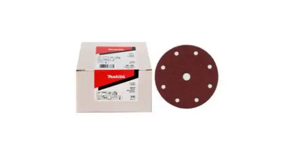 Časově Omezené Papír brusný suchý zip 150mm 6 děr K180, 50ks Makita P-37611