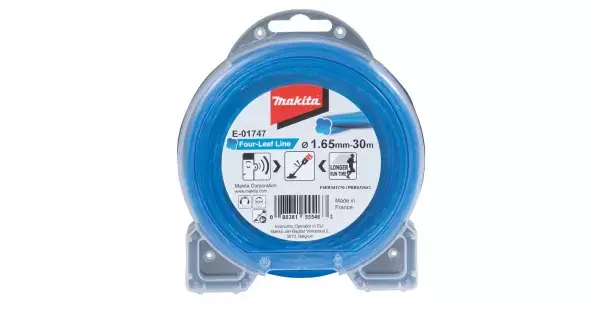 Struna nylonová speciální pro aku stroje 1,65mm, modrá, 30m Makita E-01747 Značkový