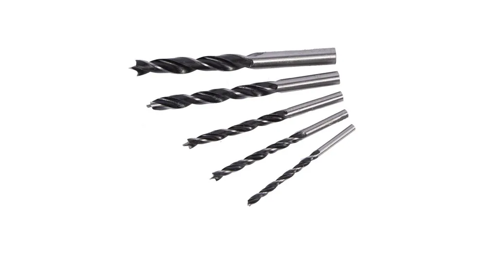 Vysoce Kvalitní XTLINE STAVTOOL P11150 / Sada vrtáků do dřeva 5 dílů - 4-10 mm, PVC obal