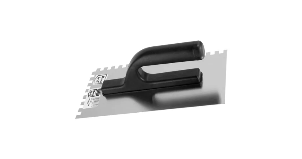 XTLINE STAVTOOL ZN310 / Hladítko nerezové zubové, 270x127mm Zlevněný