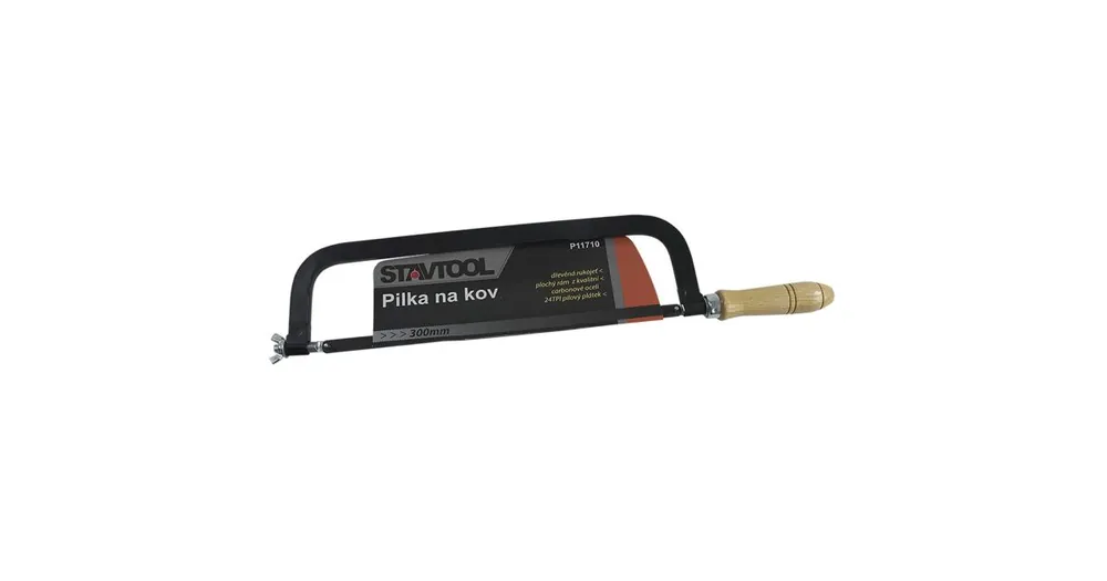 XTLINE STAVTOOL / Pilka ruční na kov - 300 mm Bezpečná Platba
