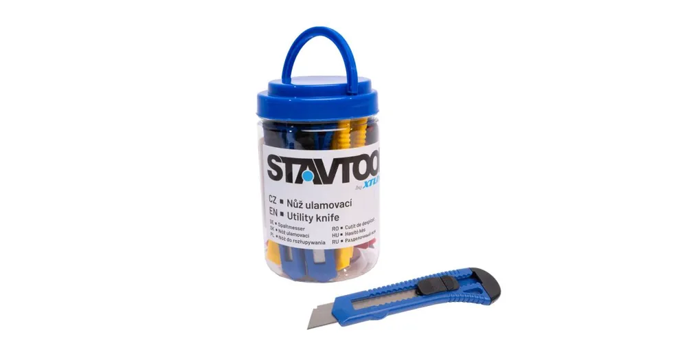 XTLINE STAVTOOL / Nůž ulamovací - 18 mm, 1bal/12ks Horká Nabídka