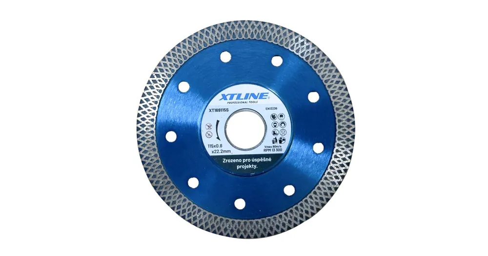 Cenová Bomba XTLINE XT169115S / Kotouč diamantový turbo SLIM CUT