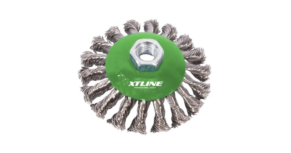 XTLINE XT22057 / Kartáč miskový copy nerez M14 Bezpečná Platba