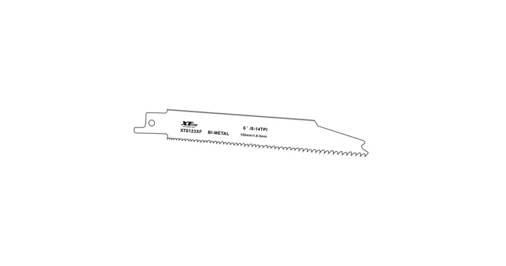 Odeslání Ihned XTLINE XTS123XF / Pilové plátky mečové Bimetal, 5ks v balení 152 mm
