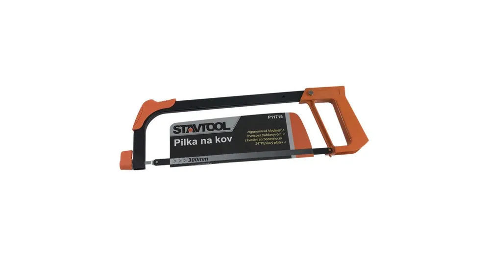 XTLINE STAVTOOL / Pilka na kov - kovová rukojeť - 300 mm Zlevněný