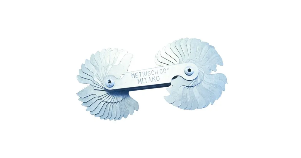 Zlevněný XTLINE XT130212 / Měrky na závity metrické